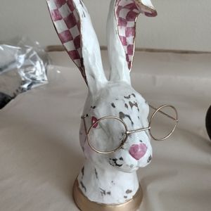 11 inch resin Easter rabbit bunny